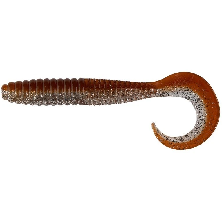 Силиконовая приманка Snasti Zdraste Твистер 10 100 мм 6 шт 008-Карамель   SZLTWS10008 — характеристики,  особенности конструкции