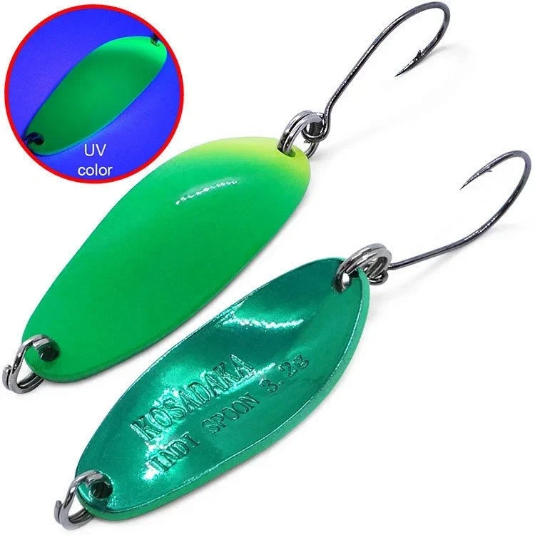 Колеблющаяся Блесна Kosadaka Trout Police Indi Spoon 3,2 гр 32 мм MC12   TL-IS-MC12 — характеристики,  особенности конструкции