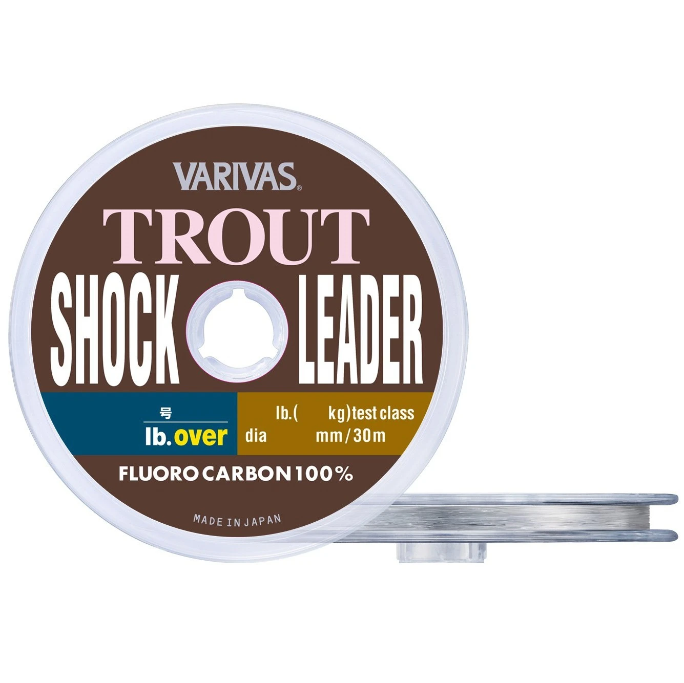 Флюорокарбон Varivas Trout Shock Leader Fluoro 30 м 0,128 мм  PE #0.6 — характеристики,
	                                    особенности конструкции