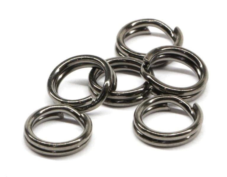 Кольцо Заводное Lucky John Split Rings  №004 7 кг 7,6 мм 7 шт Серебристый Pro Series  LJP5117-004 — крупный план
	                                    2