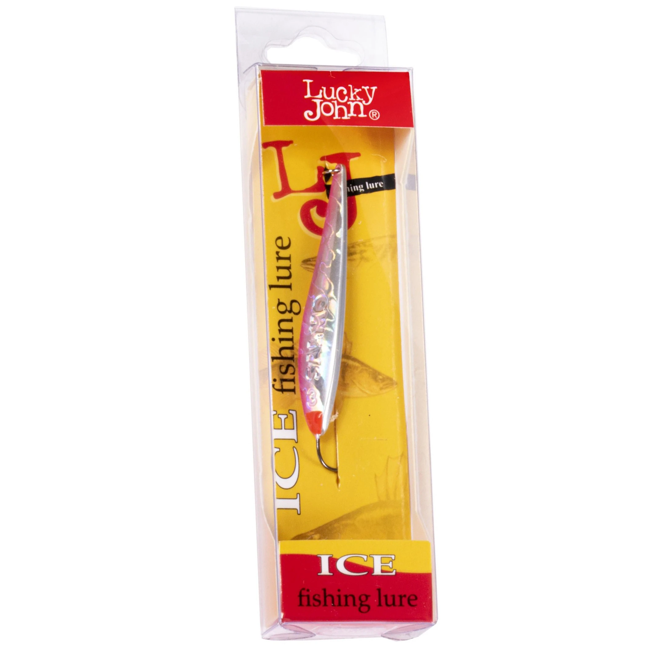 Зимняя Блесна Lucky John Model S-3 6 гр 55 мм PG С впаяным крючком  8376-PG — крупный план
	                                    2