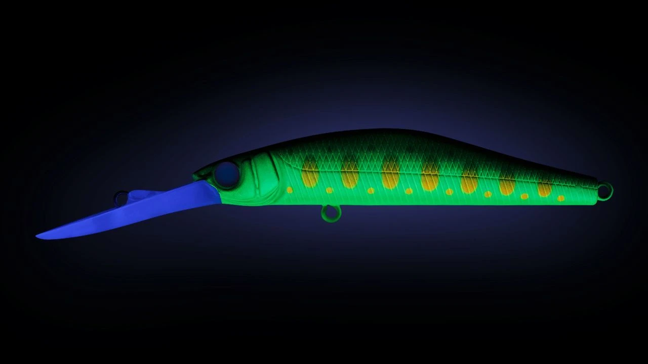 Воблер Strike Pro Inquisitor MDR 80SP A209S Acid Mat Char 9,1 гр UV  EG-193AL-SP#A209S — крупный план
	                                    1