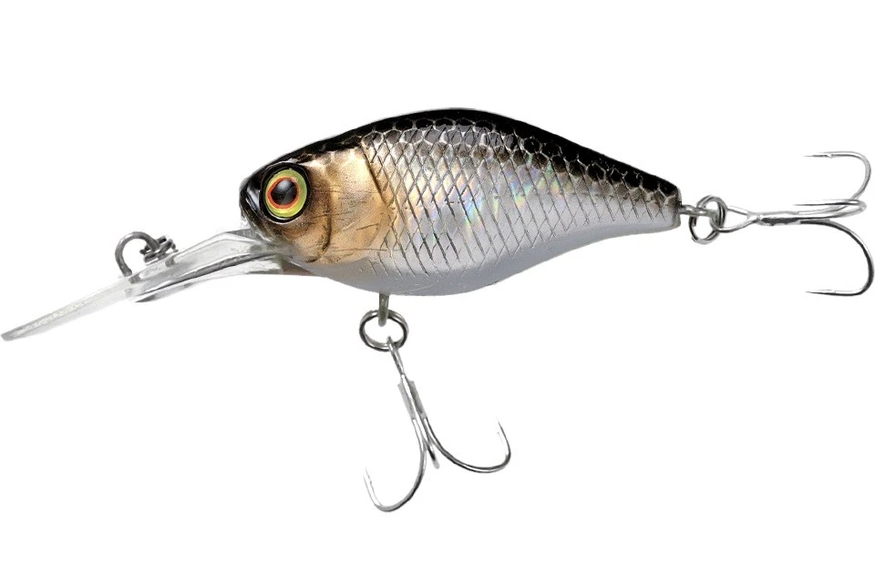 Воблер Jackall Diving Chubby 38 Hl Silver & Black 4,3 гр — характеристики,  особенности конструкции