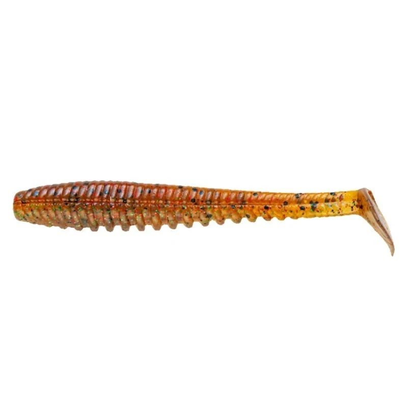 Силиконовая приманка Pontoon 21 Awaruna Dun 3.5 90 мм 5 шт 4224 Homunculures  P21-SB-AWAD-3.5-05-4224 — характеристики,  особенности конструкции