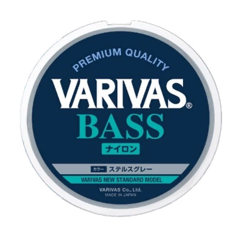 Леска монофильная Varivas Bass Nylon 150 м 0,185 мм Gray PE# 1.2 — характеристики,  особенности конструкции