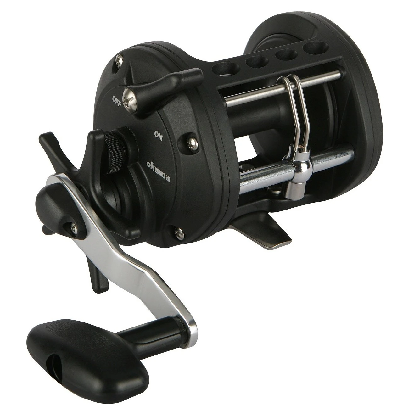 Катушка Okuma New Classic CLX 450La  Right Hand 21  CLX-450La — крупный план
	                                    2