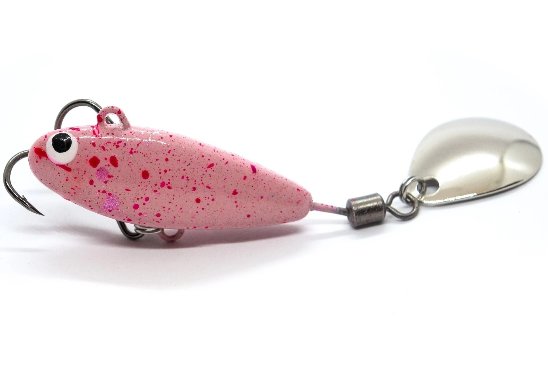 Тейл-спиннер UF Studio Hurricane 32 32 гр 80 мм Pink   H32Pn — характеристики,  особенности конструкции