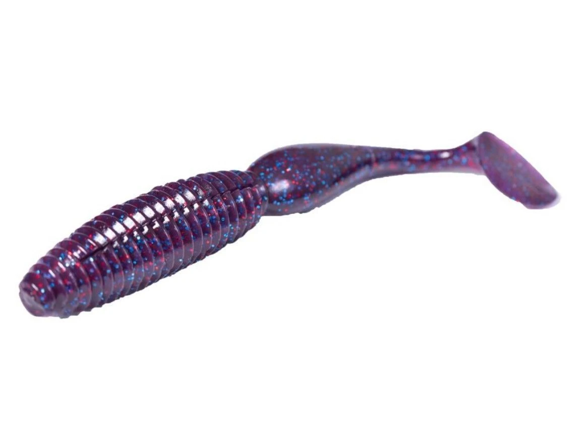 Силиконовая приманка Lucky John MegaWorm 2.5in 63 мм 8 шт S63 Pro Series  140189-S63 — крупный план
	                                    1