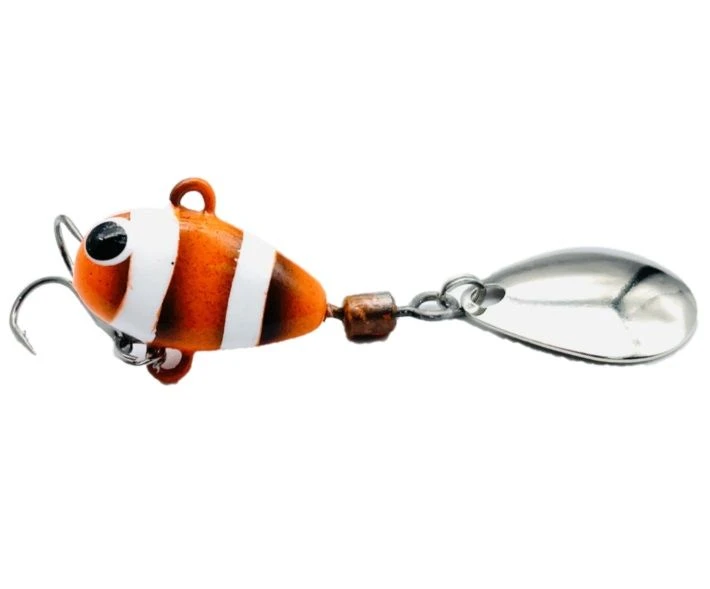 Тейл-спиннер UF Studio Hurricane 35 35 гр 85 мм Nemo   H35N — характеристики,  особенности конструкции