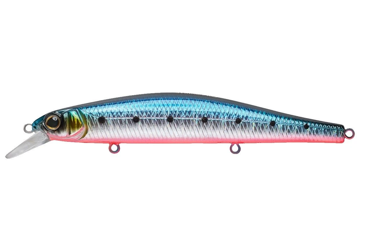 Воблер Strike Pro Inquisitor 130SP A234-SBO-LU Blue Back Silver OB Fluo 26,5 гр   EG-193C-SP#A234-SBO-LU — характеристики,
	                                    особенности конструкции
