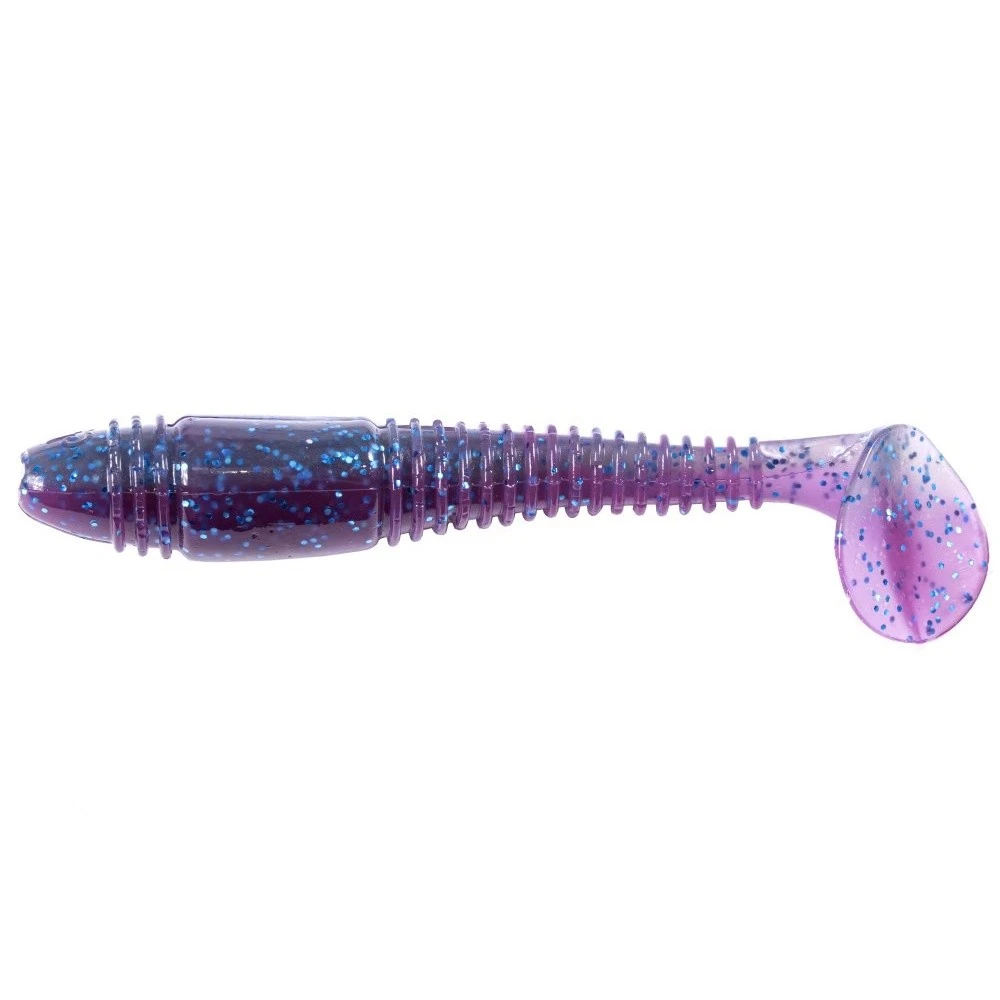 Силиконовая приманка Lucky John Tioga Fat 3.9in 100 мм 5 шт T91 Pro Series  140146-T91 — крупный план
	                                    1