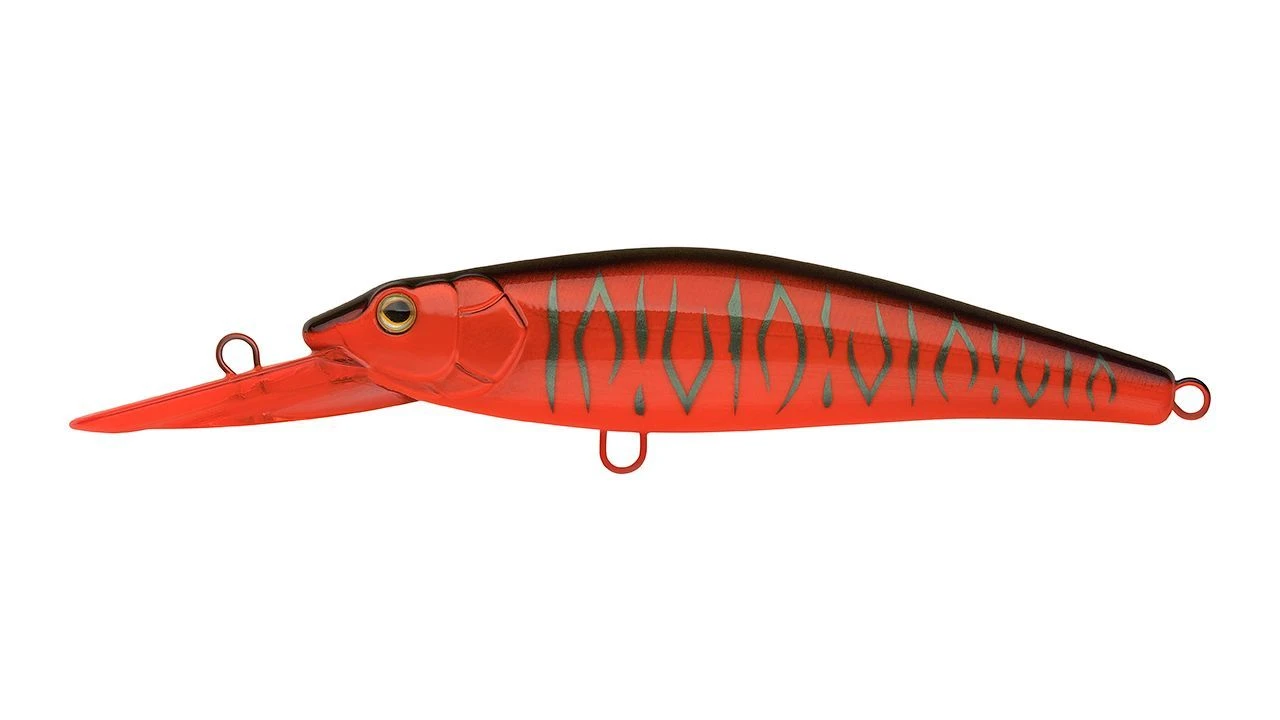 Воблер Strike Pro Jer-O Minnow 180 A207-DRV Red Devil Pearl Red Lip 102 гр   EG-045F#A207-DRV — характеристики,  особенности конструкции