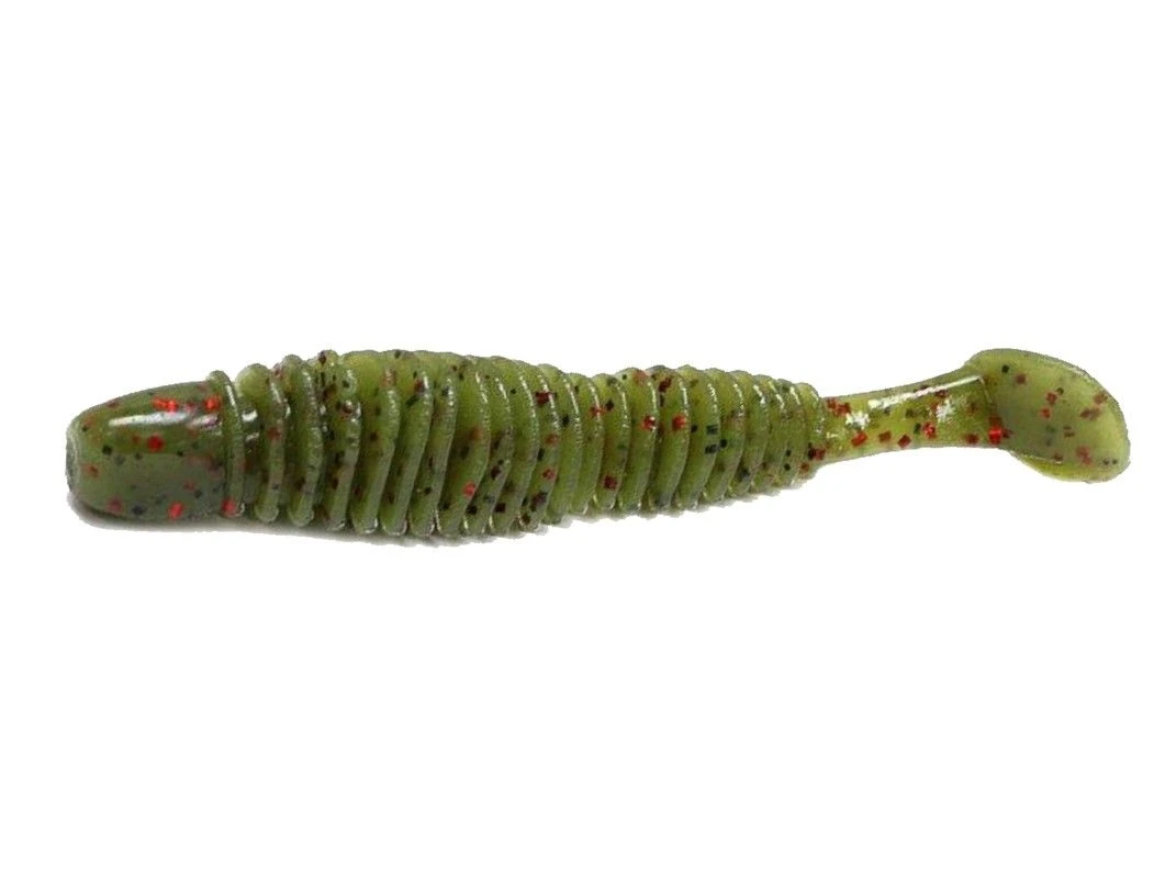 Силиконовая приманка Reins Bubbling Shad 3 76 мм 8 шт 025-Watermelon Red   BS3-025 — характеристики,  особенности конструкции