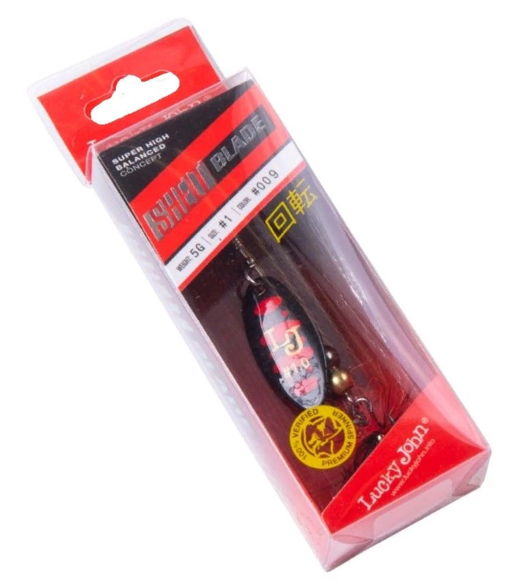 Вращающаяся Блесна Lucky John Shelt Blade №1 5 гр 009   LJSB01-009 — крупный план
	                                    2