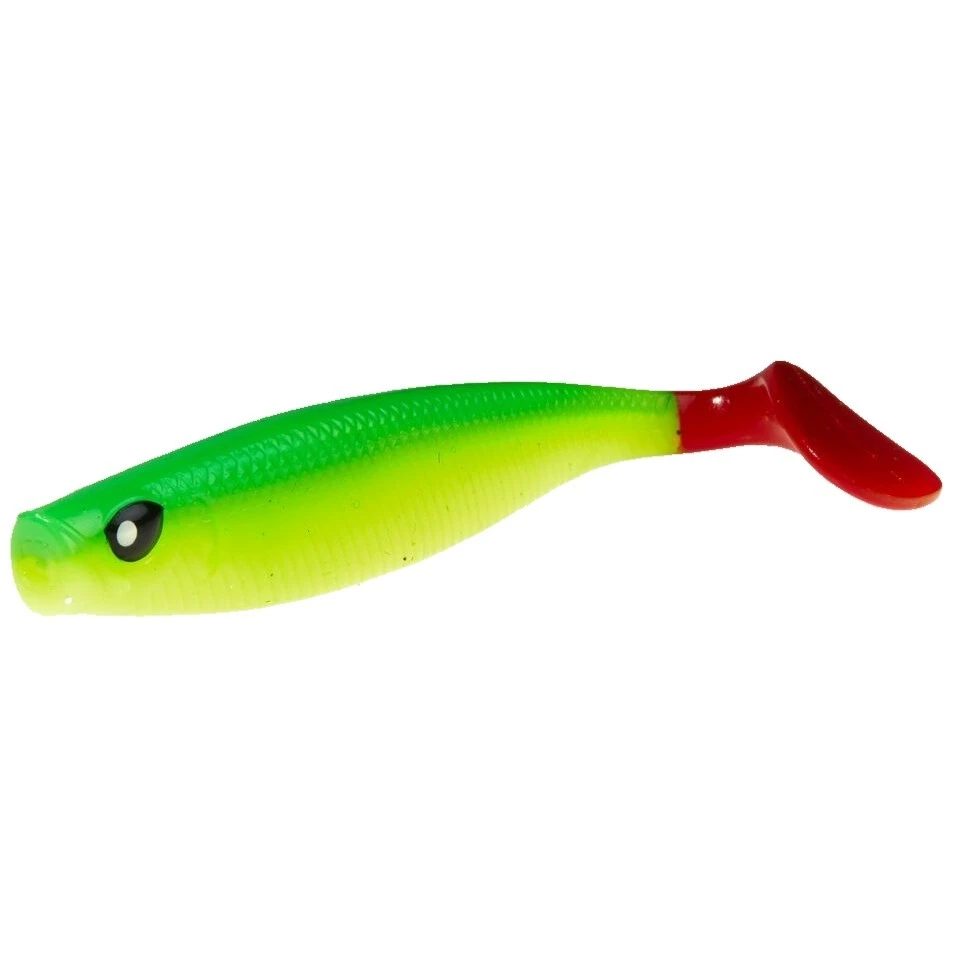 Силиконовая приманка Lucky John Red Tail Shad 3.5in 89 мм 5 шт PG33 3D Series  140426-PG33 — крупный план
	                                    1