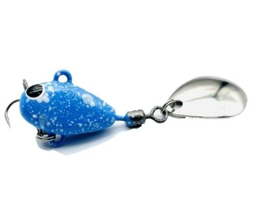 Тейл-спиннер UF Studio Hurricane 18 18 гр 65 мм Winter Blue   H18Wbn — характеристики,
	                                    особенности конструкции