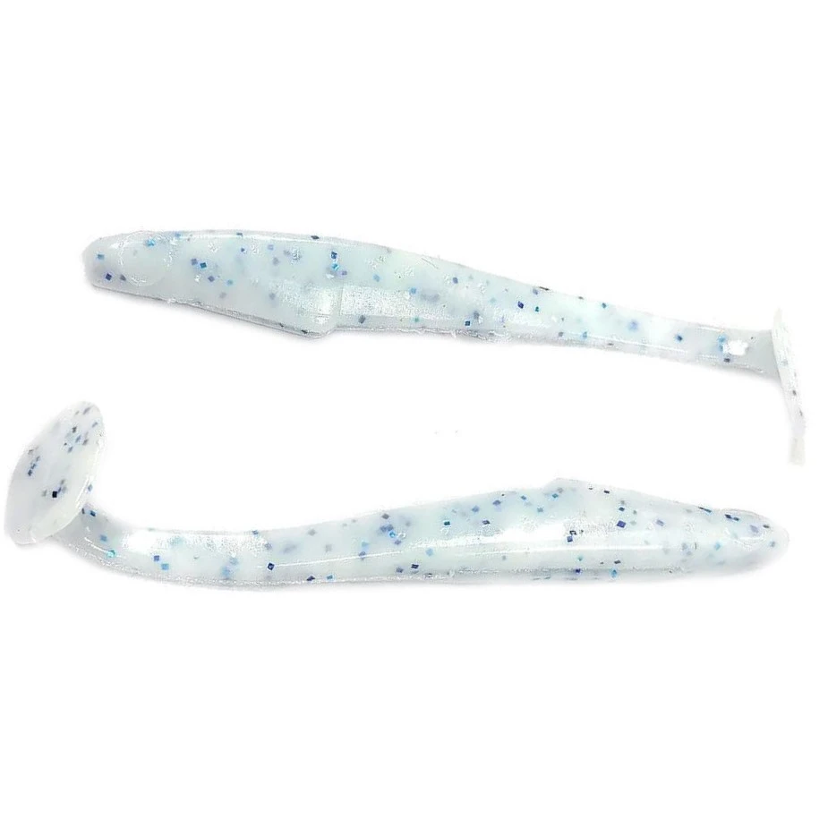 Силиконовая приманка Reins Rockvibe Shiner 4 101 мм 8 шт L09-Snow Mint   RVS4-L09 — характеристики,  особенности конструкции