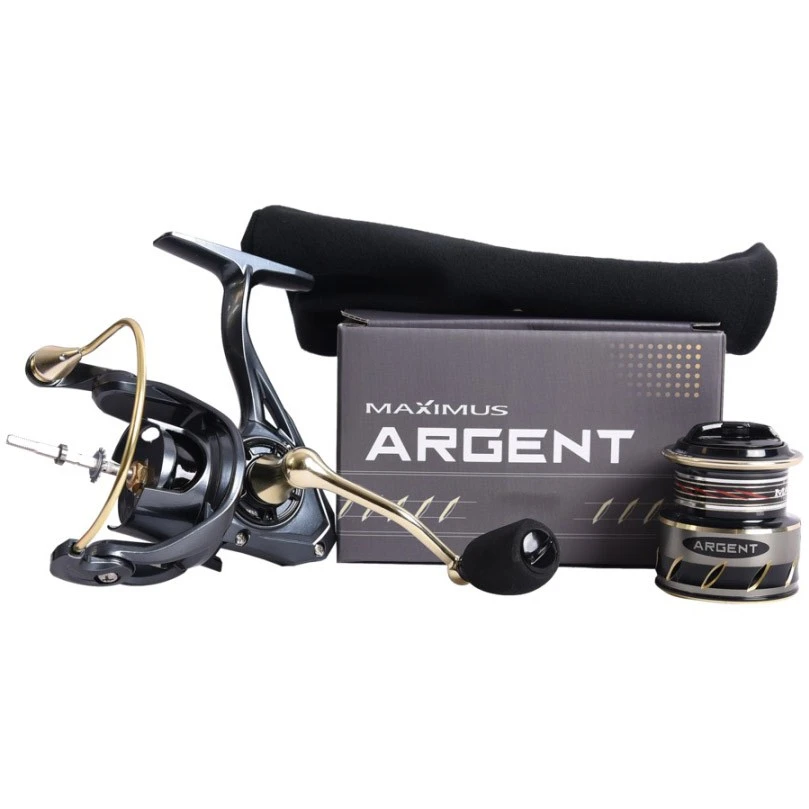Катушка Maximus Argent 3000    MA30 — крупный план
	                                    3