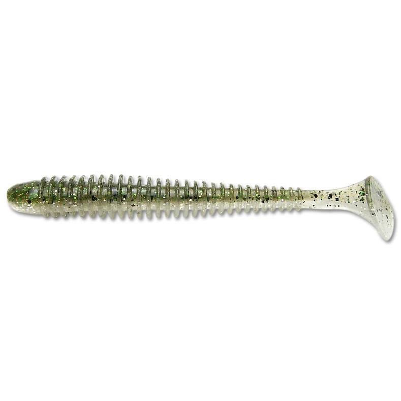 Силиконовая приманка Keitech Swing Impact 2.5 63 мм 10 шт #416 Silver Flash Minnow — характеристики,  особенности конструкции