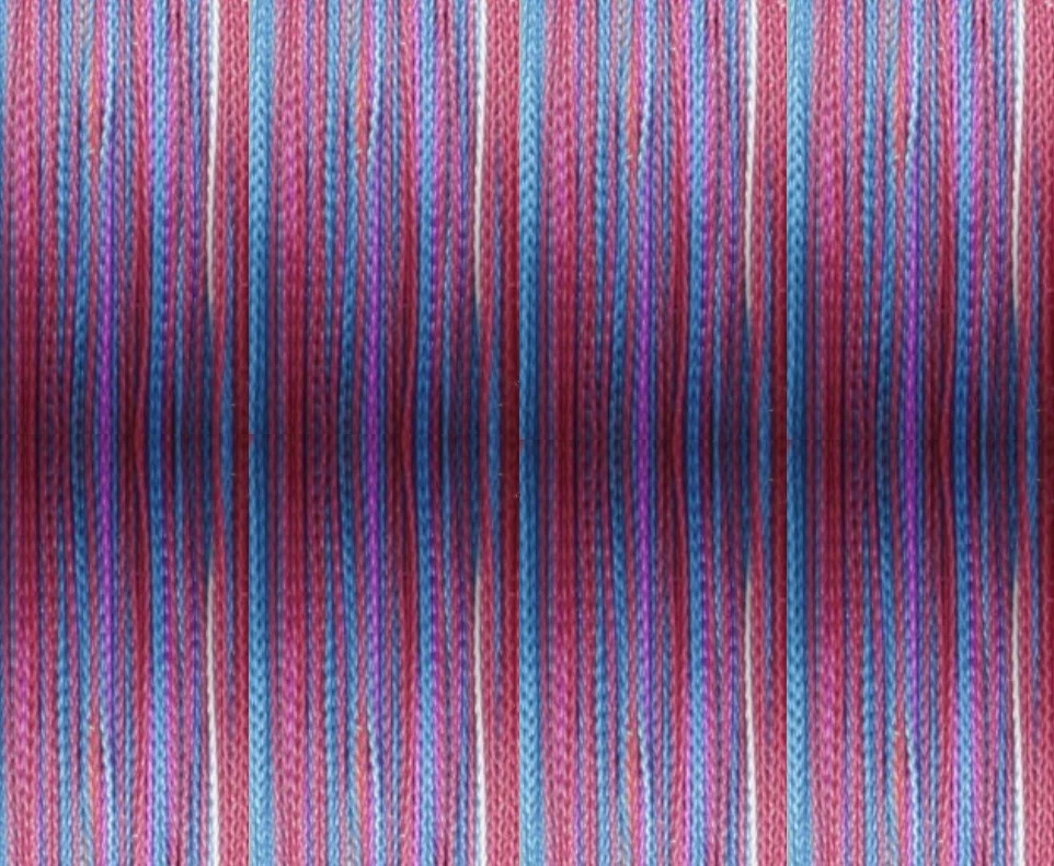 Плетеный шнур Kosadaka Super Line PE X4 150 м  PE # 6 Multicolor 0,4 мм   BSLX4-MLT-040-150 — крупный план
	                                    1