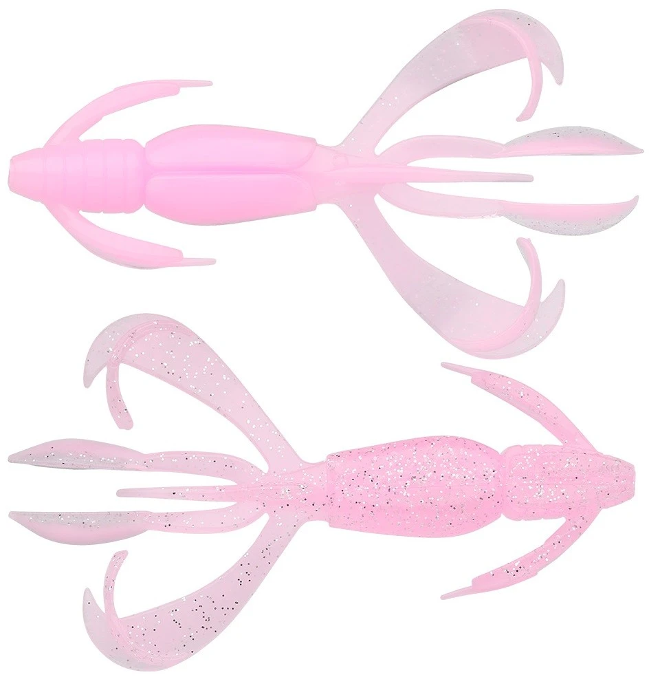 Силиконовая приманка Keitech Crazy Flapper 2.8 71 мм 8 шт EA#08 Bubblegum Shiner — характеристики,  особенности конструкции