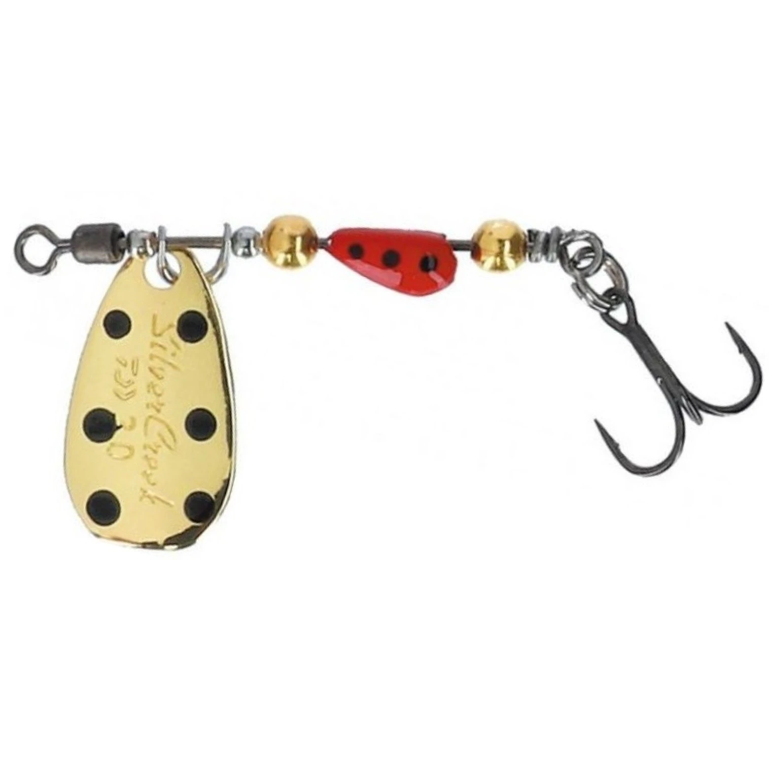 Вращающаяся Блесна Daiwa Silver Creek Spinner 2 №12 2 гр Ladybug — характеристики,  особенности конструкции
