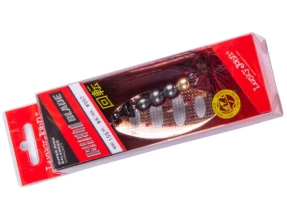 Вращающаяся Блесна Lucky John Shelt Blade №4 15 гр 007   LJSB04-007 — крупный план
	                                    2