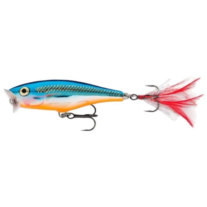 Воблер Rapala Skitter Pop 05 SB 6 гр   SP05-SB — характеристики,
	                                    особенности конструкции
