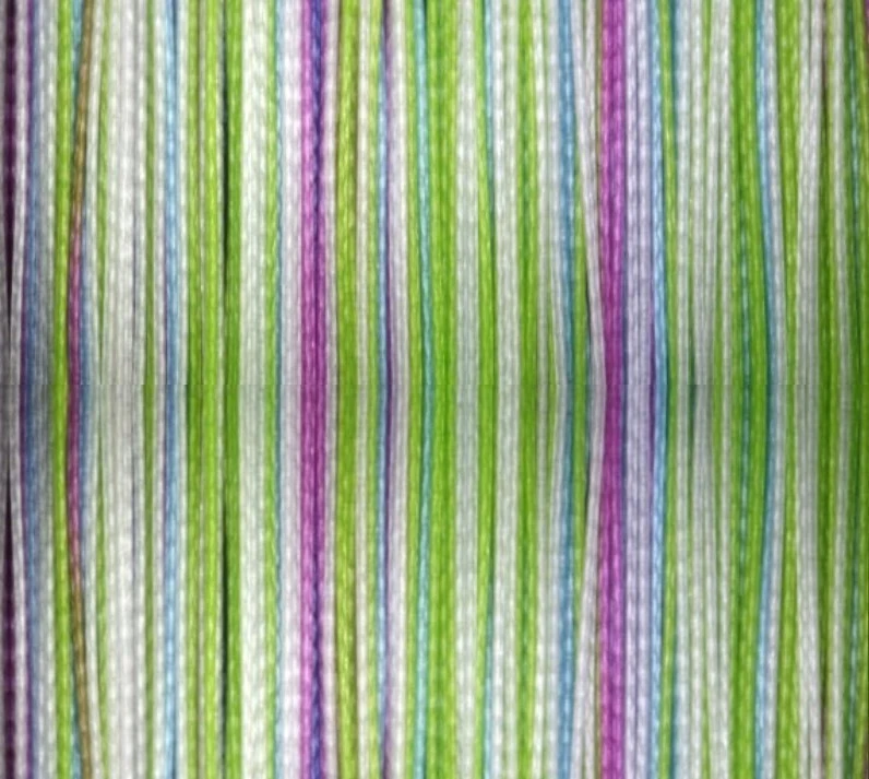 Плетеный шнур YGK X-Braid Upgrade X8 Pentagram 150 м  PE # 1,2 Multicolor 0,185 мм — крупный план
	                                    2