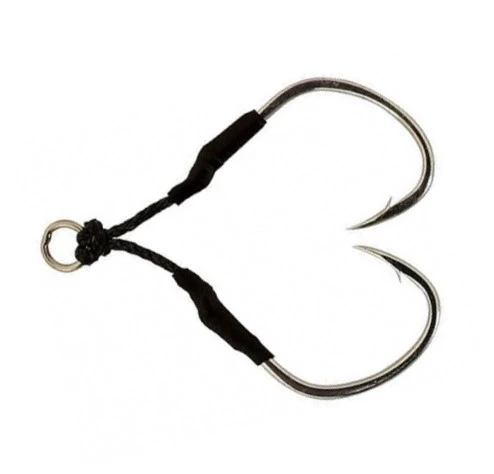 Крючок Ассист Decoy Twin Pike Shorter DJ-80 №1/0 3 шт — характеристики,  особенности конструкции