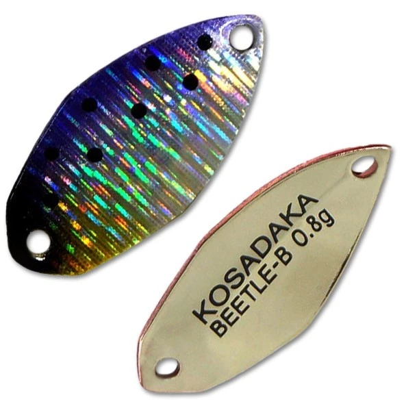 Колеблющаяся Блесна Kosadaka Trout Police Beetle-B 0,8 гр 21 мм 247   TL-BTB-247 — характеристики,
	                                    особенности конструкции