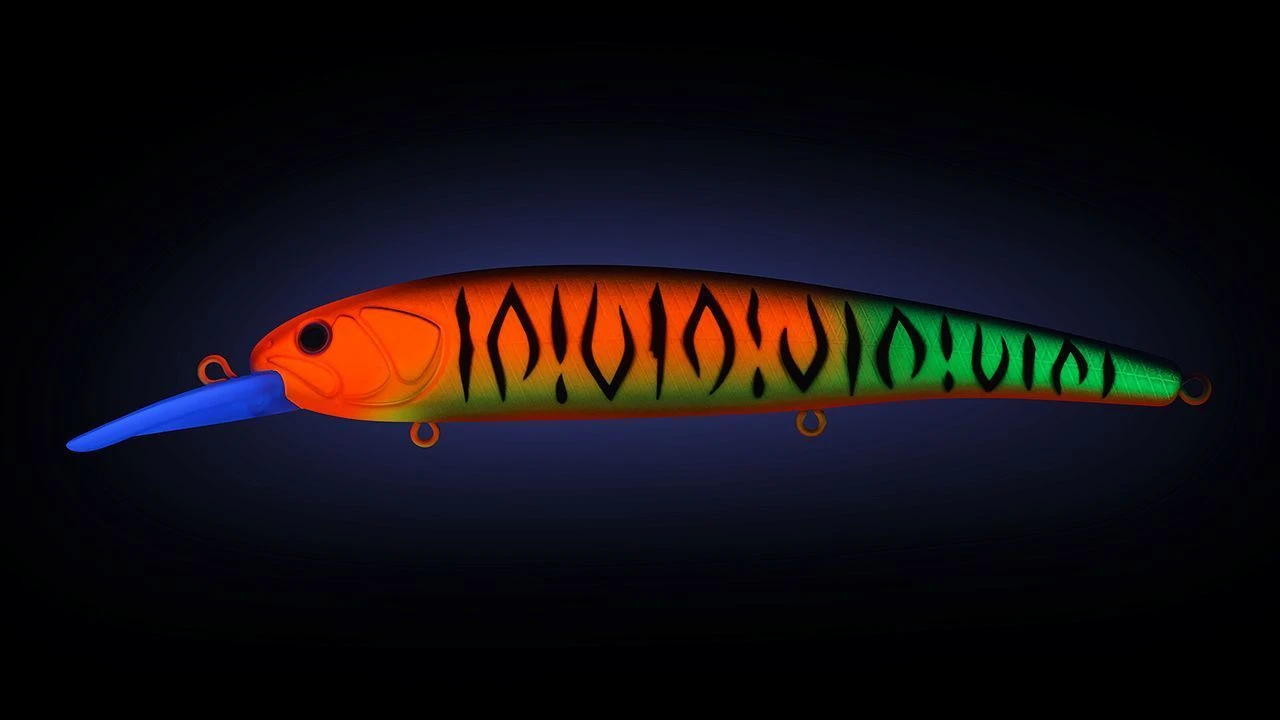 Воблер Strike Pro Hooligan Shallow 120SP A244S Parrot Mat Tiger 20,1 гр   EG-220SP#A244S — крупный план
	                                    1