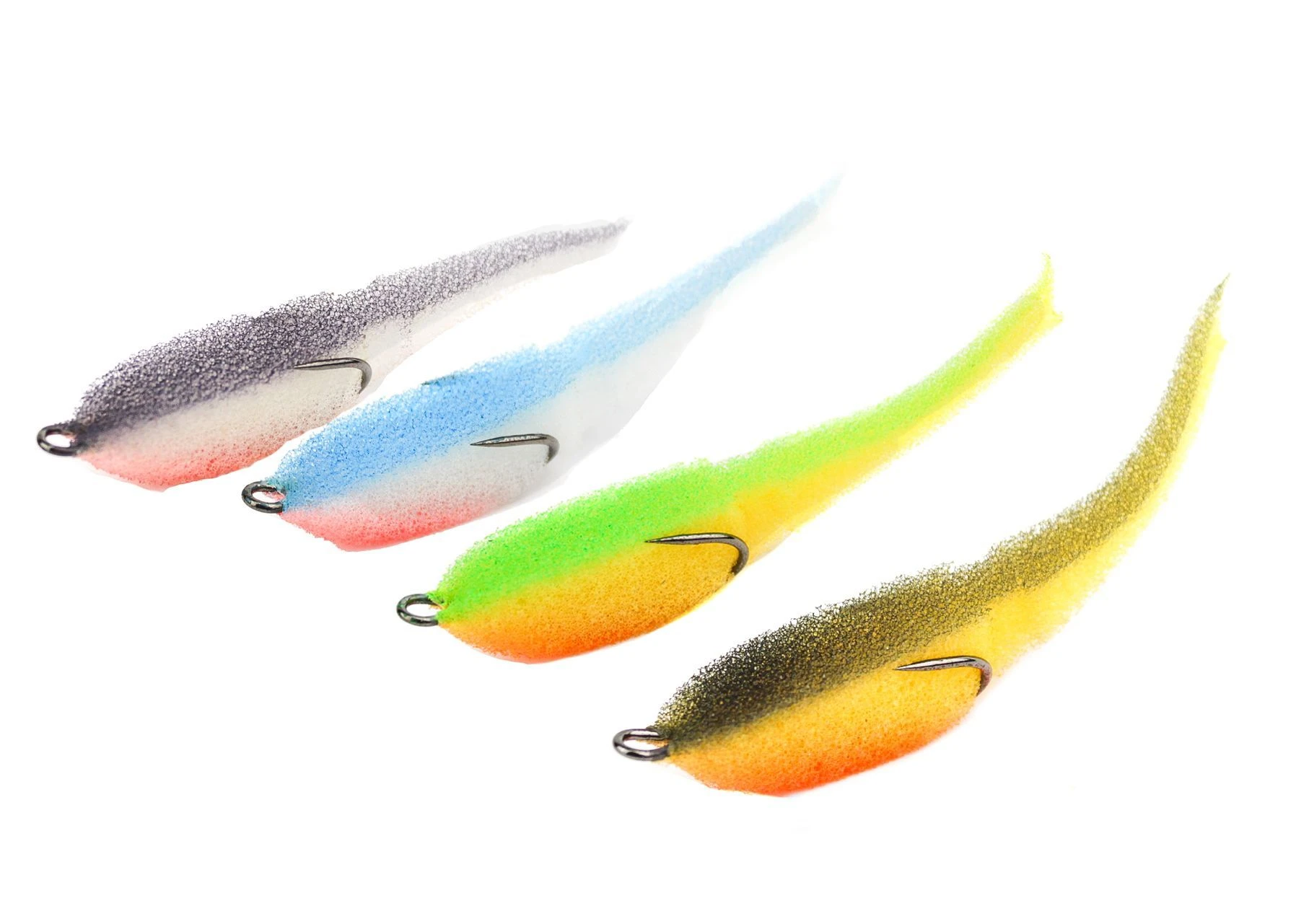 Поролоновая рыбка Волжские Джиги Волжский поролон 95 95 мм 4 шт Set 1 — характеристики,  особенности конструкции