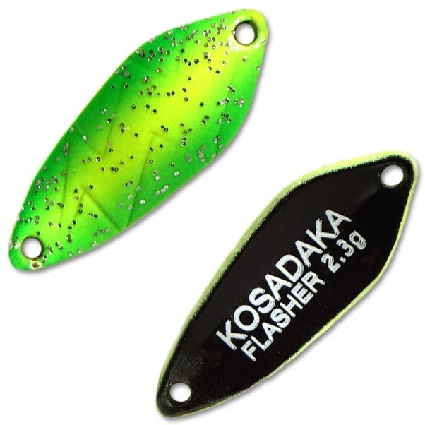 Колеблющаяся Блесна Kosadaka Trout Police Flasher 2,3 гр 26 мм E77   TL-F-E77 — характеристики,  особенности конструкции