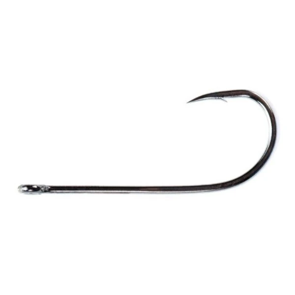 Крючок Одинарный Gamakatsu LS-1223F New Label Eyed Hooks Black №10 13 шт    147927-010 — характеристики,  особенности конструкции
