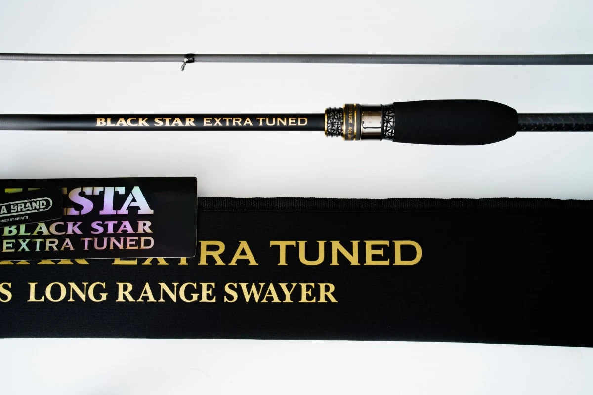 Спиннинг Xesta Black Star Extra Tuned S82MHX-S 250 см 1 - 25 гр  Long Range Swayer  XBSET-S82MHX-S — крупный план
	                                    4