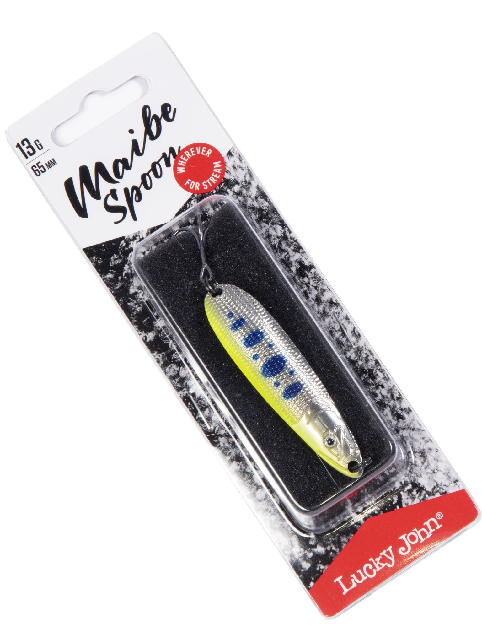 Колеблющаяся Блесна Lucky John Maibe Spoon 13 гр 65 мм 010   LJMAI13-010 — крупный план
	                                    2