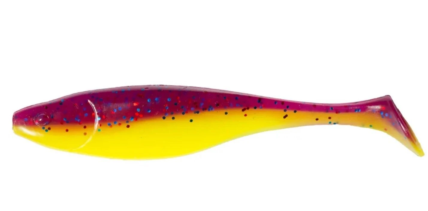 Силиконовая приманка Narval Commander Shad 10 100 мм 5 шт 007-Purple Spring   NVCM10007 — характеристики,  особенности конструкции