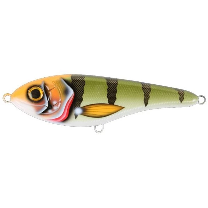Воблер Strike Pro Buster Jerk Sinking CWC011 Lightning Perch 75 гр   EG-048#CWC011 — характеристики,  особенности конструкции