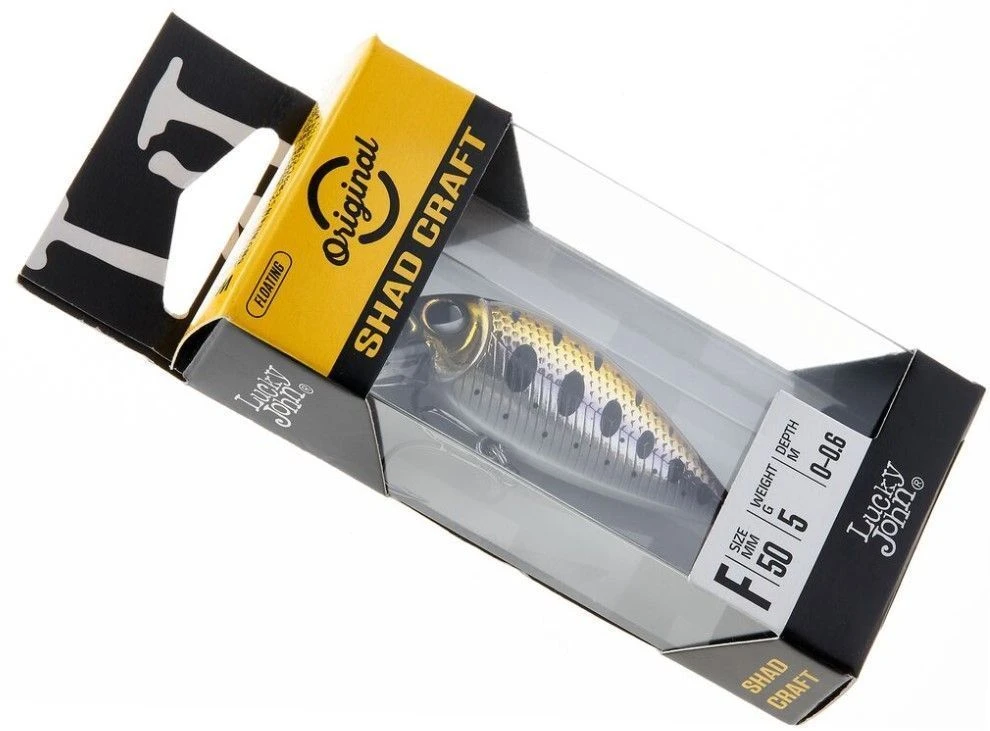 Воблер Lucky John Shad Craft 50F A029 5,8 гр Original  LJO1105F-A029 — крупный план
	                                    2