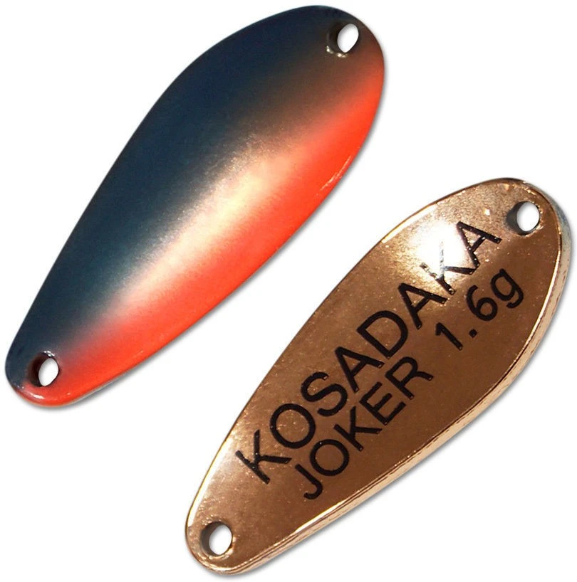 Колеблющаяся Блесна Kosadaka Trout Police Joker 1,6 гр 25 мм Aq38   Tl-Jk-Aq38 — характеристики,  особенности конструкции