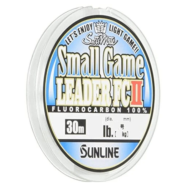 Флюорокарбон Sunline SWS Small Game FC II 30 м 0,19 мм  PE #1.25 — крупный план
	                                    1