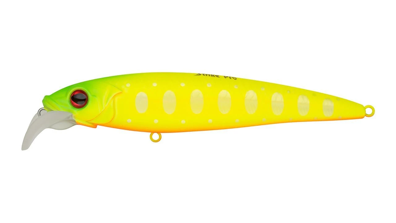 Воблер Strike Pro Beakster 110 A178S Lemon Mat Tiger 13,7 гр   EG-124C#A178S — характеристики,
	                                    особенности конструкции
