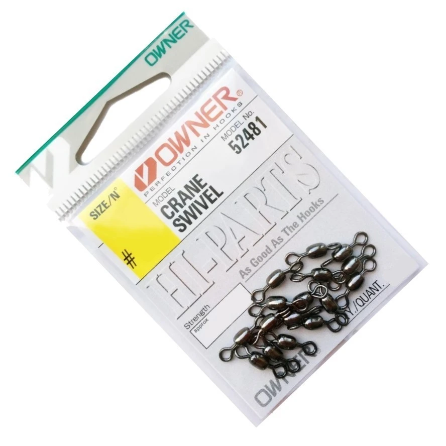Вертлюг Owner 52481 Crane Swivel №16 16 шт    ow-52481-16 — крупный план
	                                    1