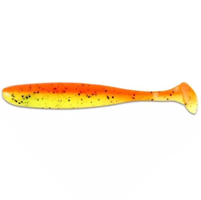 Силиконовая приманка Keitech Easy Shiner 4.5 114 мм 6 шт  PAL #08 Spicy Mustard — характеристики,
	                                    особенности конструкции