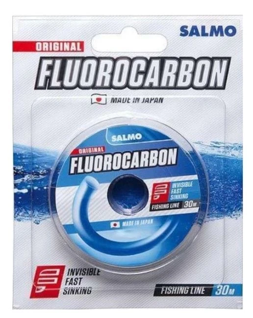 Флюорокарбон Salmo Fluorocarbon 30 м 0,1 мм    4508-010 — характеристики,  особенности конструкции