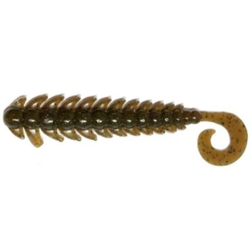Силиконовая приманка Bait Breath Bugsy 3.5 90 мм 8 шт 120 Green Pumpkin/Seed — характеристики,  особенности конструкции