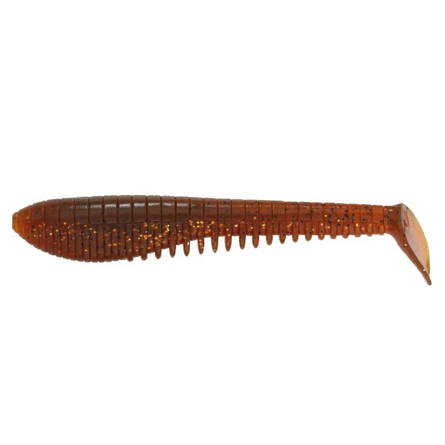 Силиконовая приманка Pontoon 21 Awaruna Evo 3.5 90 мм 5 шт 4228 Homunculures  P21-SB-AWAE-3.5-05-4228 — характеристики,  особенности конструкции