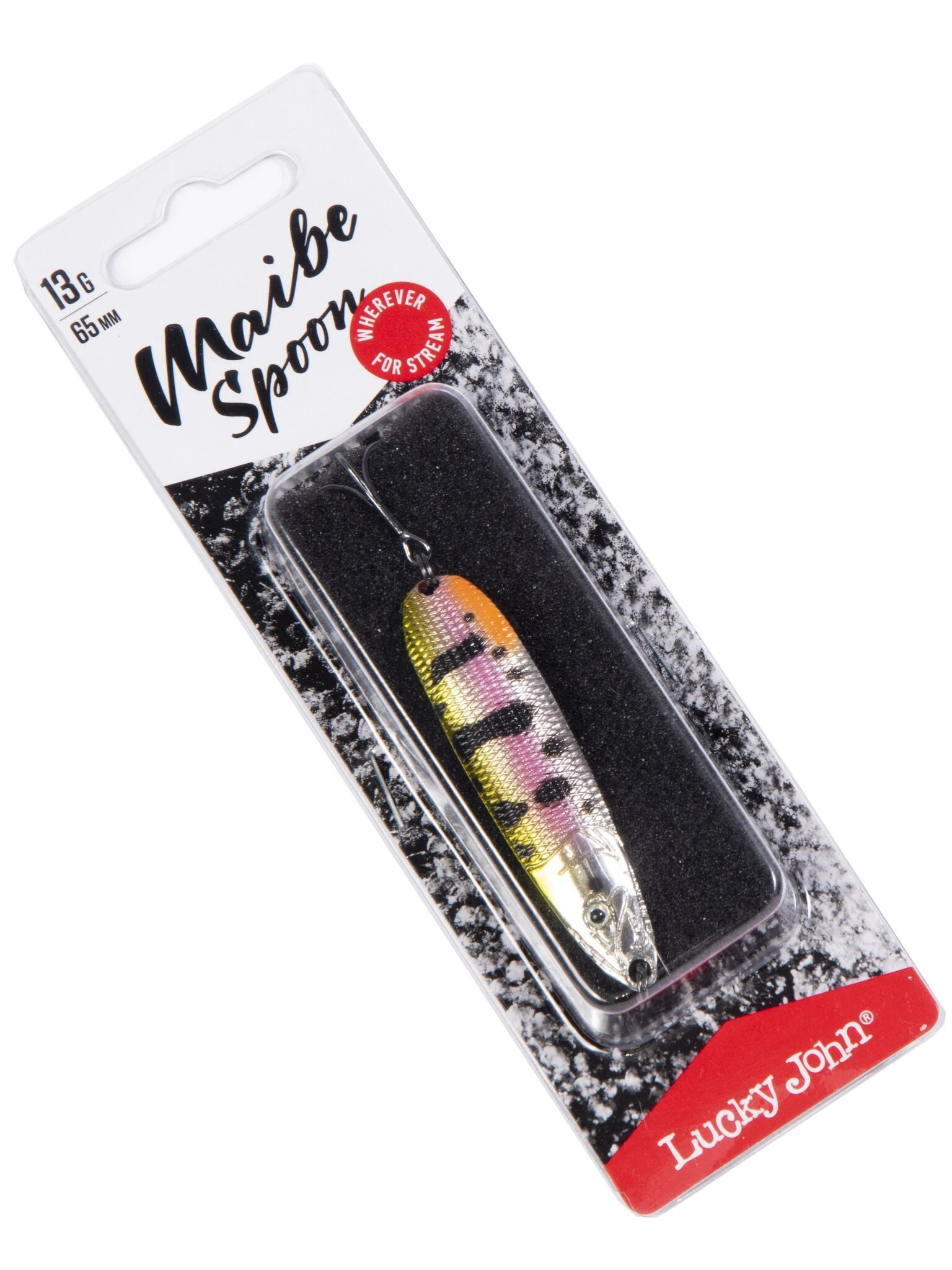 Колеблющаяся Блесна Lucky John Maibe Spoon 13 гр 65 мм 001   LJMAI13-001 — крупный план
	                                    2