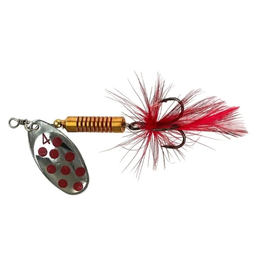 Вращающаяся Блесна Lucky John Spin-X Round №4 11 гр SR   LJSR04-SR — характеристики,  особенности конструкции